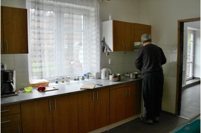 Sociální služby na Jesenicku (prostory spolku Ester). O to, jak fungují, se přímo v terénu zajímal náměstek Slavotínek