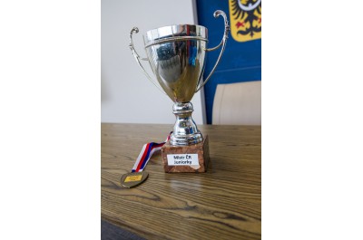 Olomoucký florbal slaví. Náměstek Zácha sportovkyním blahopřál osobně
