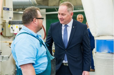 Ministr školství Petr Gazdík v Olomouci. Potkal se s učiteli i krajskými radními
