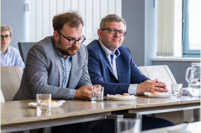 	Ministr školství Petr Gazdík v Olomouci. Potkal se s učiteli i krajskými radními