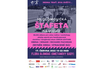 10. olomoucká štafeta na vozíku