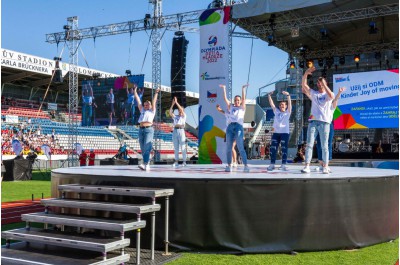 Andrův stadion zaplnily mladé sportovní naděje. Začala Olympiáda dětí a mládeže