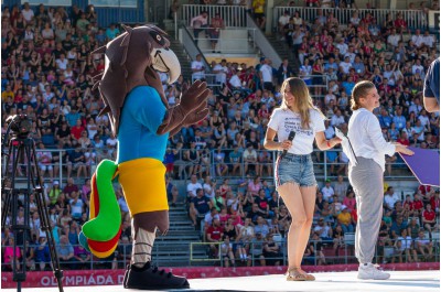 Andrův stadion zaplnily mladé sportovní naděje. Začala Olympiáda dětí a mládeže