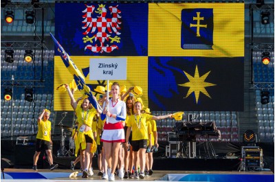 Andrův stadion zaplnily mladé sportovní naděje. Začala Olympiáda dětí a mládeže