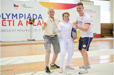 Kordistka Hana Jurková: „Být na olympiádě je pro mě velká čest.“ Foto: olympijskytym.cz