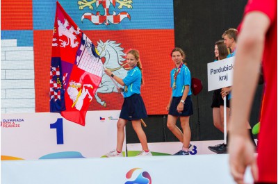 Oheň Olympiády dětí a mládeže uhasl. V 19. ročníku triumfoval Jihomoravský kraj