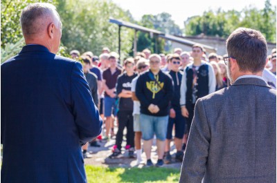 Začal nový školní rok. Hejtman zamířil do Přerova a Tovačova