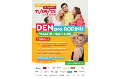 Udělejte si čas. Smetanovy sady budou patřit celý den rodině