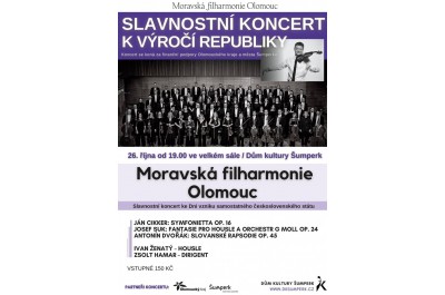 Koncert k výročí republiky - Moravská filharmonie Olomouc