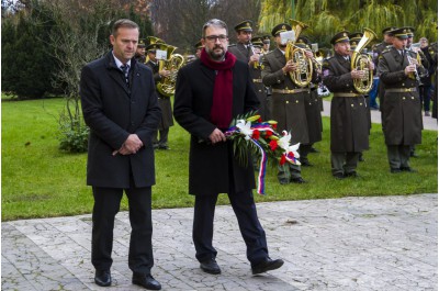 Kraj si připomněl boj za svobodu a demokracii