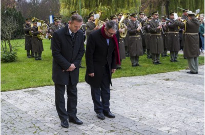 Kraj si připomněl boj za svobodu a demokracii