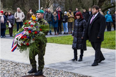 Kraj si připomněl boj za svobodu a demokracii