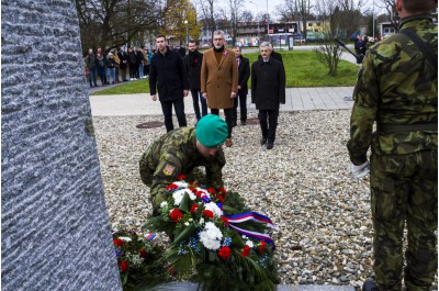 Kraj si připomněl boj za svobodu a demokracii