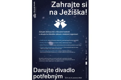 Zahrajte si na Ježíška s Moravským divadlem Olomouc