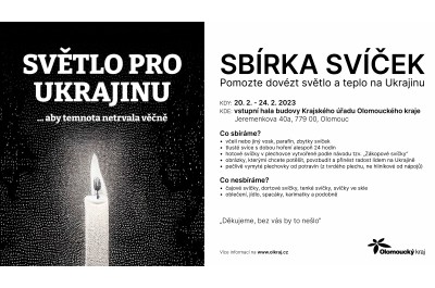 Pomozte dovézt světlo a teplo na Ukrajinu