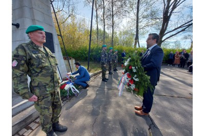 Zástupci kraje si připomněli tragédie konce druhé světové války