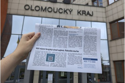 Váš názor krajský úřad zajímá. Řekněte mu ho