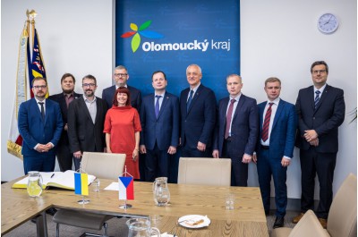 Olomoucký kraj navštívila delegace ukrajinského velvyslanectví