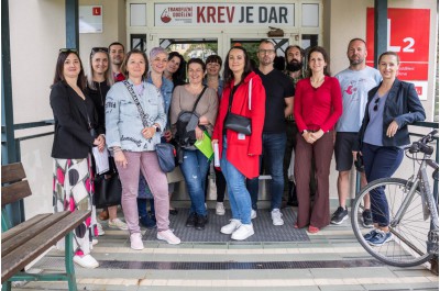 Zaměstnanci krajského úřadu se rozdali. Darovali krev