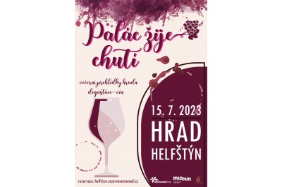 palác žije chutí - zážitkové prohlídky s ochutnávkou vín