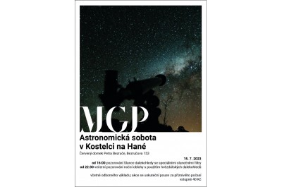 Astronomická sobota v Kostelci na Hané 