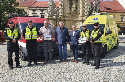 Kraj poslal na Ukrajinu dvě stovky nemocničních lůžek