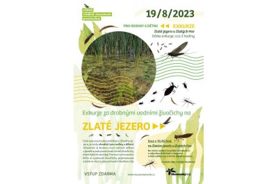 Exkurze za drobnými vodními živočichy na Zlaté jezero