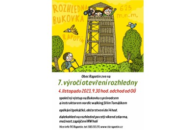 7. výročí otevření rozhledny Bukovka