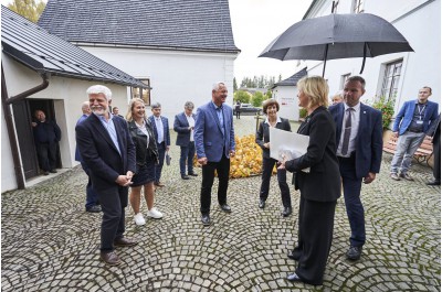 Prezidentský pár ukončil návštěvu Olomouckého kraje