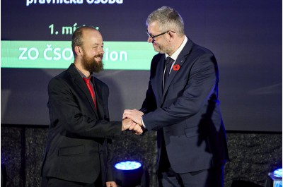 Lesnický podnik, pedagožka nebo technologie třídění odpadů. Kraj rozdal ceny životního prostředí, foto: Filip Jančo