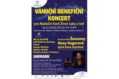 Benefiční koncert pro Nadační fond Život tady a teď