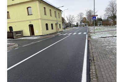 Kraj dokončil opravu další silnice. Tentokrát v Dlouhé Loučce