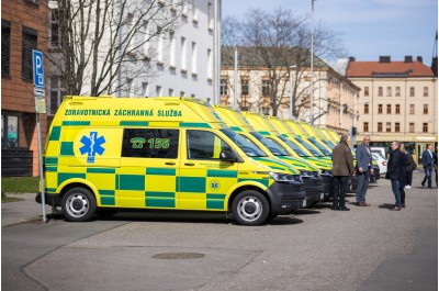 Krajští záchranáři mají dalších devět nových sanitek