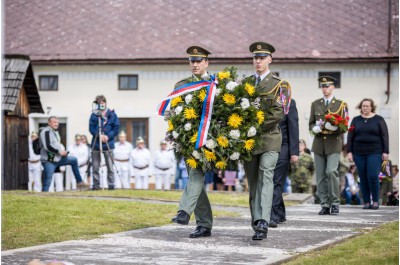 Zástupci kraje si připomněli tragédie konce druhé světové války a Den vítězství
