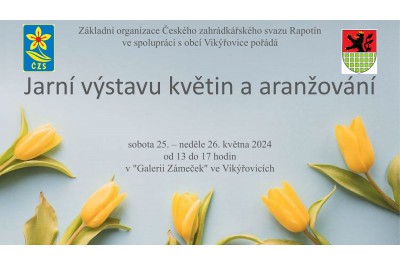 Jarní výstava květin a aranžování