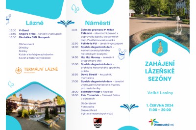 	Zahájení lázeňské sezóny ve Velkých Losinách