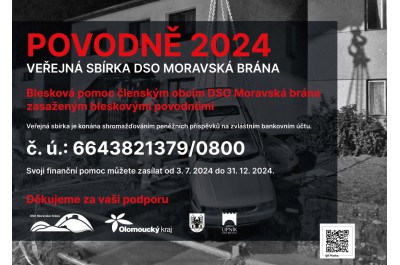 Kraj pomůže zatopeným obcím. Spuštěna byla také veřejná sbírka