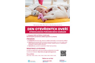 Den otevřených dveří gynekologicko-porodnického oddělení ve Šternberku