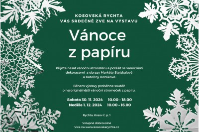 Vánoce z papíru