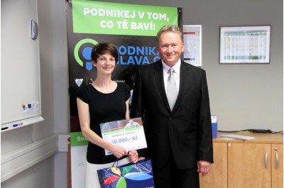 Náměstek Pavel Šoltys s Lucií Balarinovou