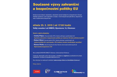 Konference „Současné výzvy zahraniční a bezpečnostní politiky EU“
