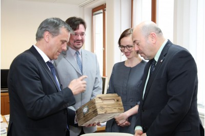 Návštěva izraelského velvyslance v Olomouci