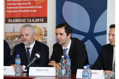 Moravské dopravní fórum v Olomouci, tisková konference