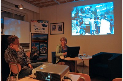 Beseda s českou horolezkyní zaujala publikum v Bruselu