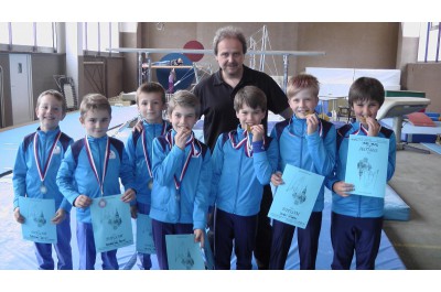 Šternberští gymnasté bodovali na Mistrovství ČR