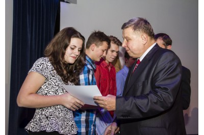 Olomoucký kraj odměnil talentované žáky a studenty