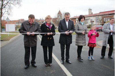 Obec Ústí má novou silnici