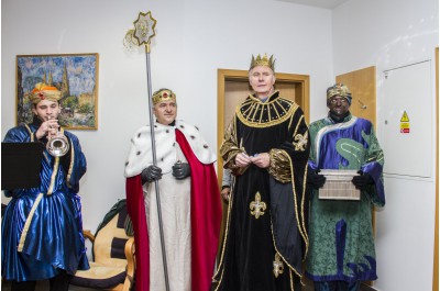 Tři králové navštívili hejtmanství