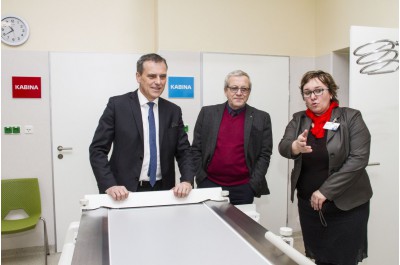 Hejtman otevřel zrekonstruovaný pavilon radiodiagnostiky v přerovské nemocnici 