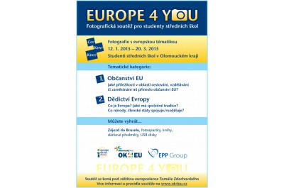 Výstava Europe4You ukazuje pohled studentů na Evropskou unii